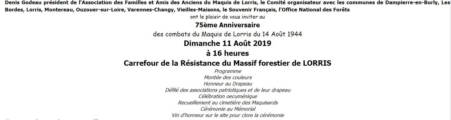 Ceremonie lorris